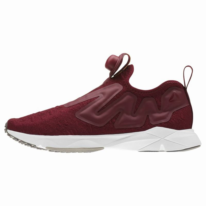 Adidasi Alergare Reebok Pump Supreme Dama Rosii/Albi Romania OC5890MW